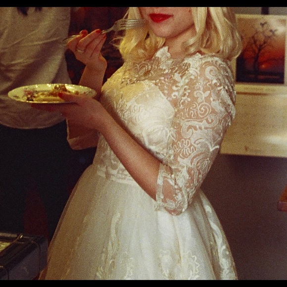 Chichi London White Lace Dress - Picture 3 of 4